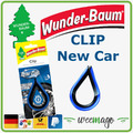 WUNDER-BAUM CLIP | Duftbaum Parfüm Auto Wohnung Camper Lufterfrischer  | NEW CAR