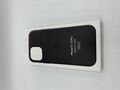 Original Apple Silikon Case Hülle iPhone 12/12 Pro Schwarz Black Magsafe