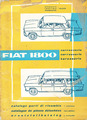 Fiat 1800 (1959-1968) Ersatzteilkatalog Karosserie / Catalog Parti Carrozzeria