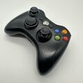 Xbox 360 Wireless Controller Schwarz - SEHR GUT - HÄNDLER✅ GEPRÜFT✅