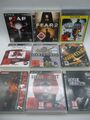 PlayStation PS3 Games*FSK 18 BUNDLE*9 Spiele*Alle komplett* ZUSTAND NEUWERTIG!