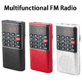 Handheld Mini Portable FM Radio MP3 Player Pocket Digital Radios Wiederaufladbar