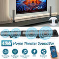 Bluetooth5.3 TWS Soundbar für TV Heimkino 360 3D Surround Subwoofer Lautsprecher