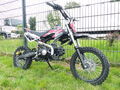 Dirt Bike 125ccm 14/12 Zoll Cross Vollcross Pocketbike Pit Enduro KXD 607 Rot