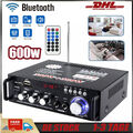 600W HiFi Bluetooth Auto Audio Verstärker Stereo mit Fernbedienung UKW Radio USB