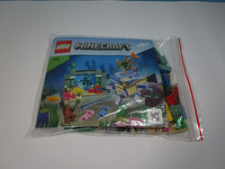 Lego Set 21180 Minecraft - Das Wächterduell + Anleitung