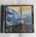 Saxon - "Strong Arm Metal" CD / french press / hängt / Carrere 1984