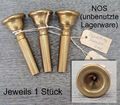 Original DDR Messing Mundstück für Signalhorn Blechblasinstrument Blasinstrument