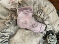 Alter kleiner Stiefel Boudoir Stiefelchen Brocante Shabby Rosa