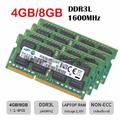 4 GB 8 GB 16 GB PC3L-12800S DDR3L-1600 MHz 204Pin 1,35V SO-DIMM Laptop Speicher