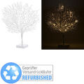 Lunartec Moderner Lichterbaum mit 25 warmweißen LEDs, Versandrückläufer