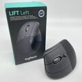 Logitech Lift Left Ergonomic Vertical Mouse, Linkshänder, Kabellos, Bluetooth od
