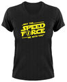 May the Speed Force Be With You Damen T-Shirt Fanshirt, The Flash DC Star Wars