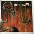 SLAYER - HELL AWAITS LP ROADRUNNER NL-1985 RR9795 SPEED METAL