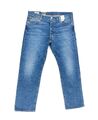 Levi's 501 Jeans Herren Original Fit Straight Leg Ubbles mittelblau Extensible