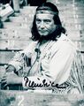 Foto Schauspieler Pierre Brice, Portrait als Winnetou, Autogramm - 10925203
