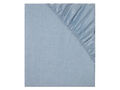 Chambray Spannbettlaken Spannbetttuch Steghöhe bis 15cm 100% Baumwolle bügelfrei