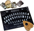 Ouija Board. Schwarz Hexenbrett Mit Detaillierten Anweisungen. Spirit Brett