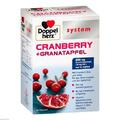 DOPPELHERZ Cranberry+Granatapfel system Kapseln 60 St