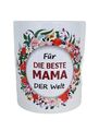 Für Die BESTE MAMA Der Welt - Tasse mit Spruch Kaffeetasse Geschenk Muttertag