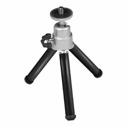 Tripod 20,5cm Tragbares Mini Kamera Stativ Kugelkopf 3 Bein Video Tisch Ständer