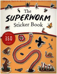 The Superworm Sticker Book|Julia Donaldson|Broschiertes Buch|Englisch