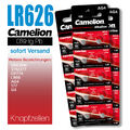 Camelion LR626 SR626W AG4 V377 LR66 377 177 GP77A Knopfzellen MHD bis 10-2028