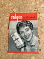 Calgon Werbeprospekt /  Zeitung 1950/60er  / Mode, Waschmaschine, VW Käfer….