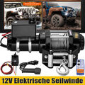 Elektrische Seilwinde Winde 2041kg 4500lbs 12V ATV QUAD 12volt Funkfernbedienung