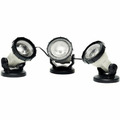 HEISSNER LED Teich und Gartenlicht Teichbeleuchtung 3er Set Unterwasser Lampe   