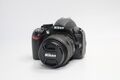 Nikon D D3100 14.2MP Digitalkamera - Schwarz (Kit mit 18-55mm VR Objektiv)