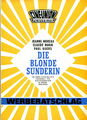 DIE BLONDE SÜNDERIN * JEANNE MOREAU- Werberatschlag CAMPAIGN BOOK 1963