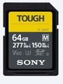 Sony SDXC-Karte 64 GB Cl10 UHS-II U3 V60 TOUGH | SD-Speicherkarten