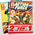 Marvel Action Force Comics 1987 Ausgaben 1, 2 und 3 mit Poster G.I. Joe Konvolut