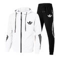 Sport adidas Jogging Trainingsanzüge Zweiteiler Kapuzenpullover Sweatshirt+Hosen