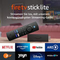 Amazon Fire TV Stick Lite Alexa Streaming Mediaplayer Neuste Generation schwarz