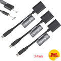 3X MINI Displayport auf Displayport Kabel Kontakte Für PC MAC 17CM Schwarz DHL