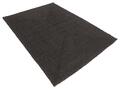 Teppich aus 100 % natürlicher Jute, handgefertigter schwarzer Teppich,...
