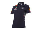 NEU Puma Red Bull Racing Damen Shirt Poloshirt EU 42-XL Hemd Bluse Classic Navy 