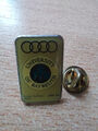 Audi Pin Sports Seminar 1985 University Bayreuth - Maße 17x26mm