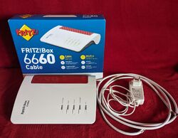 AVM FRITZ Box 6660 Cable Mesh Router - Weiss (20002913)