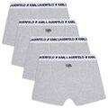 Karl Lagerfeld Boxershorts Trunks 2er Set grau Logo Größen 8-16 Jahre