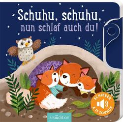 ARS Soundbuch Schuhu, schuhu nun schlaf auch du! 11 Songs Kinderbuch B-WARE