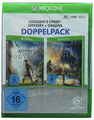 Xbox One Spiel Assassins Creed Doppelpack Odyssey + Origins NEU OVP Verschweißt