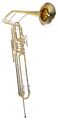 B-WARE Cimbasso Posaune Bass Tuba lackiert 5 Drehventile Blasinstrument Koffer