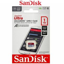 SanDisk ULTRA micro SD Karte 32GB 64GB 128GB 256GB 512GB 1TB 1.5TB SpeicherkarteFachhandel☀️Blitzversand☀️Original☀️mit MwSt