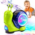 Baby Spielzeug Schnecken Krabbelspielzeug mit Musik&LED ab 6 Monate Geschenk