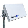 Megasat Flachantenne D1 D2 D4 SAT Flache Antenne Digital Schüssel 4K HD Sky HD+