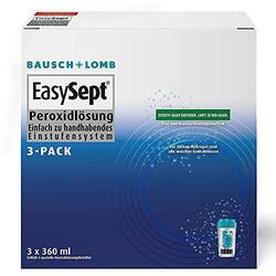 Bausch + Lomb EasySept Peroxidlösung Kontaktlinsenreiniger Behälter 3 x 360 ml