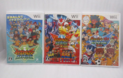 Nintendo Wii 3Games Inazuma Eleven Strikers, 2012, Go Extrem 2013 Japan Fußball